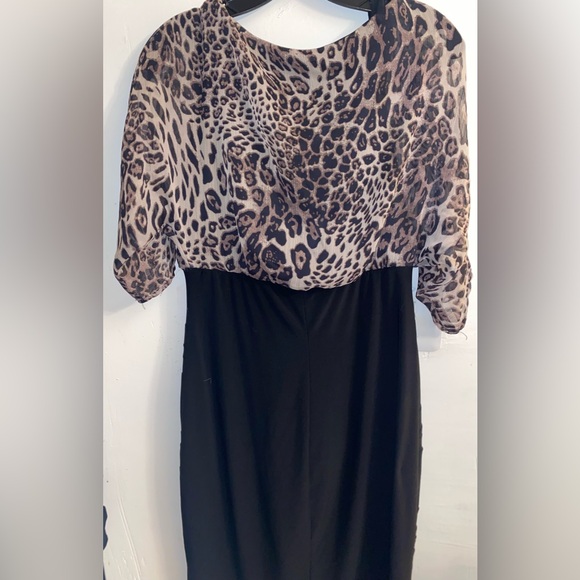 Bisou Bisou Animal Print Dress - Picture 5 of 6